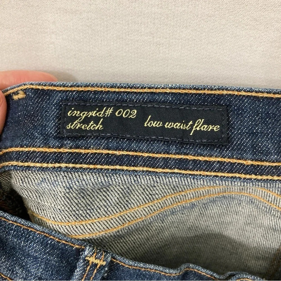 Citizens of Humanity Y2K Low Waist Flare Stretch Jeans size 27 - Picture 2 of 13